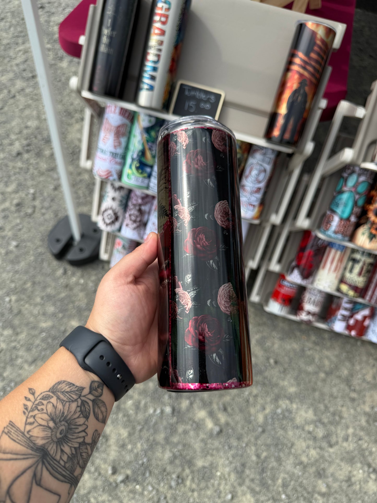 Gothic in pink 20oz Stainless Steel Tumbler
