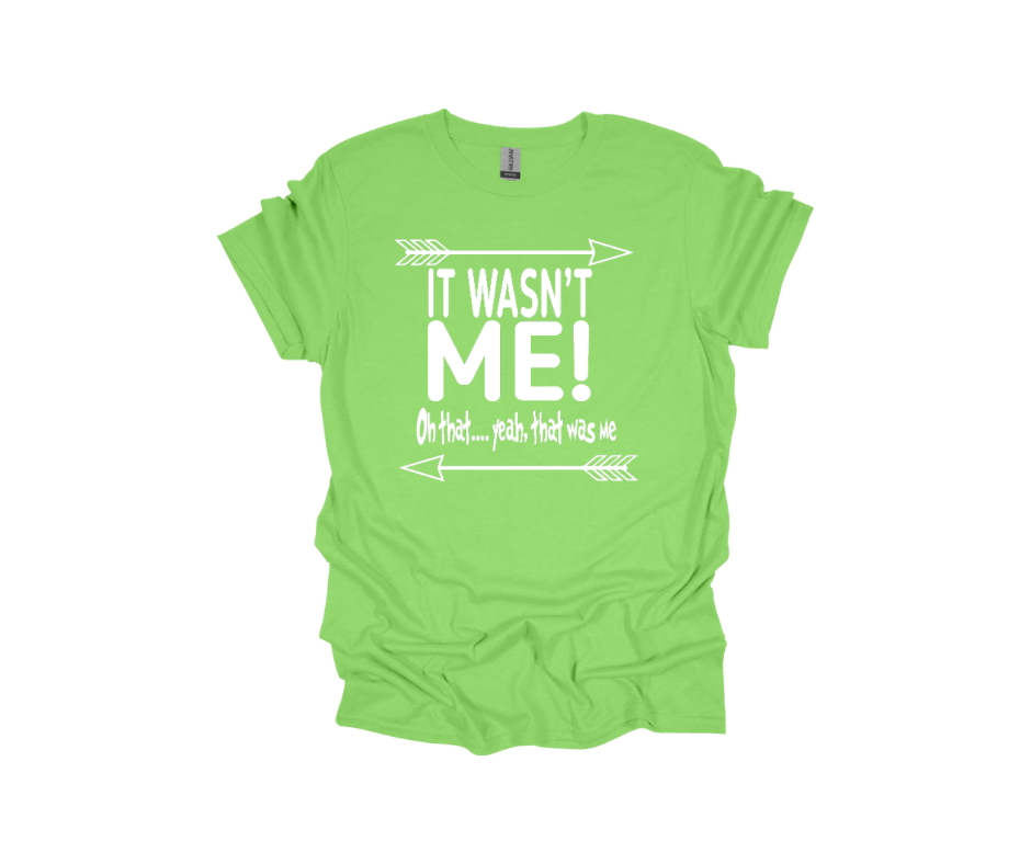 It Wasn’t Me! kids Shirt