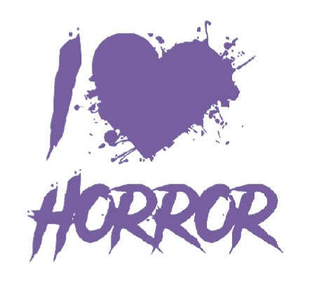 I Heart Horror Decal