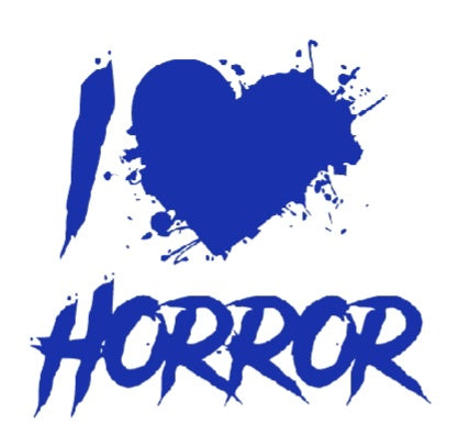 I Heart Horror Decal