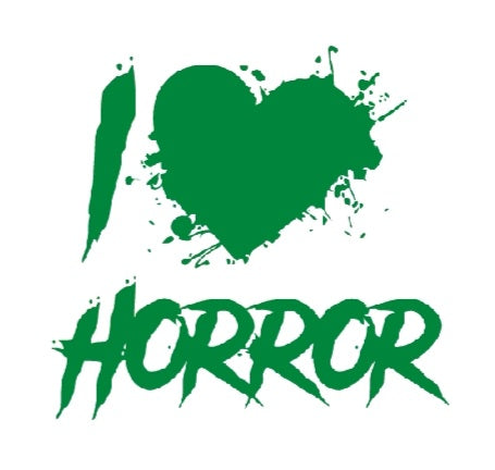 I Heart Horror Decal