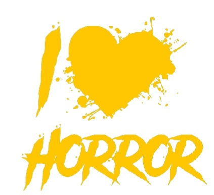 I Heart Horror Decal