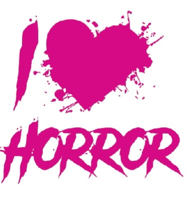 I Heart Horror Decal