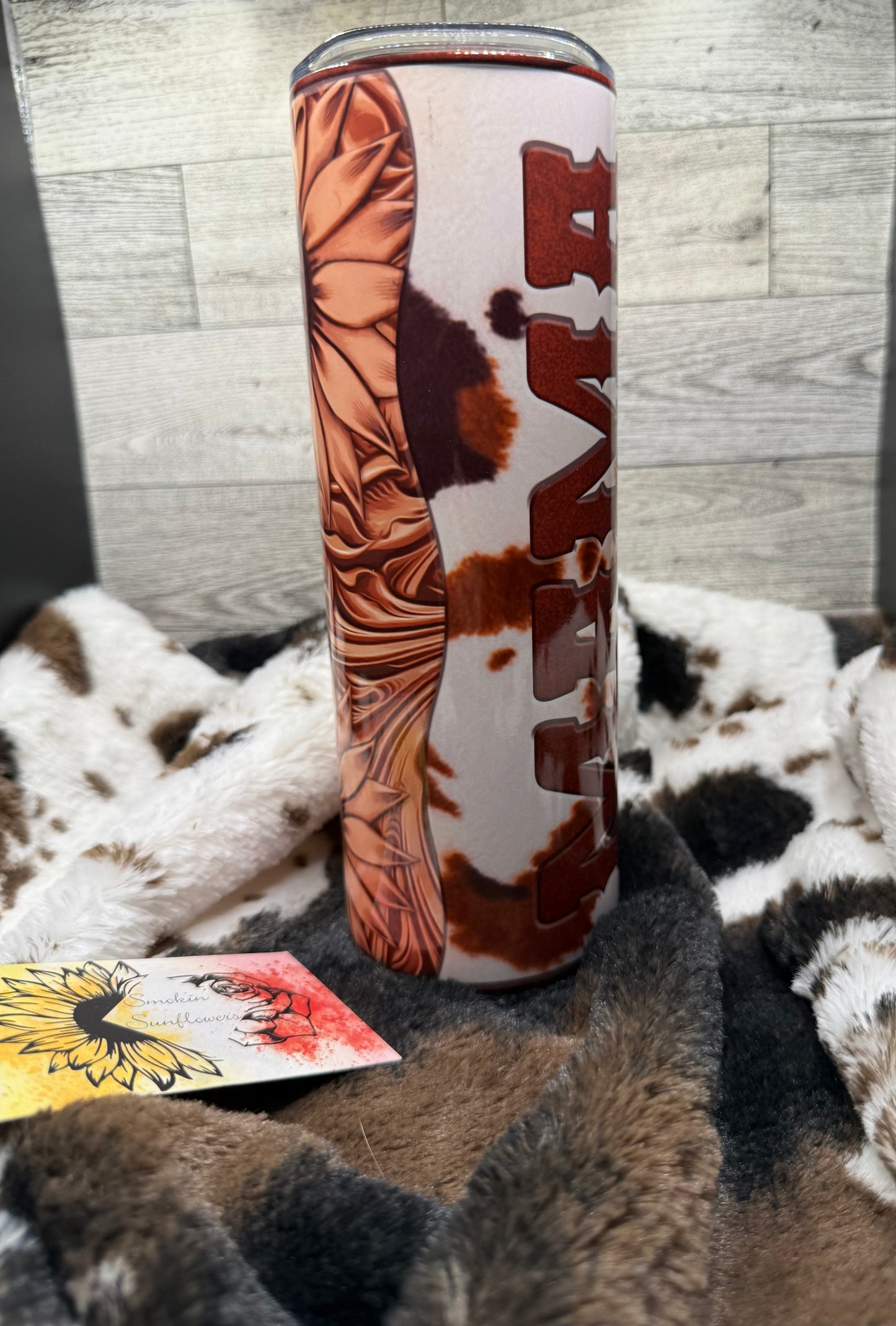 Tooled Leather Mama 20oz Tumbler