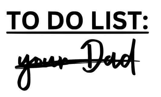To Do List Decal