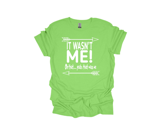 It Wasn’t Me! kids Shirt