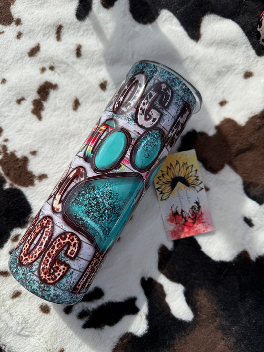 Western Dog Mom 20oz Tumbler