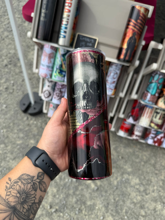 Gothic in pink 20oz Stainless Steel Tumbler