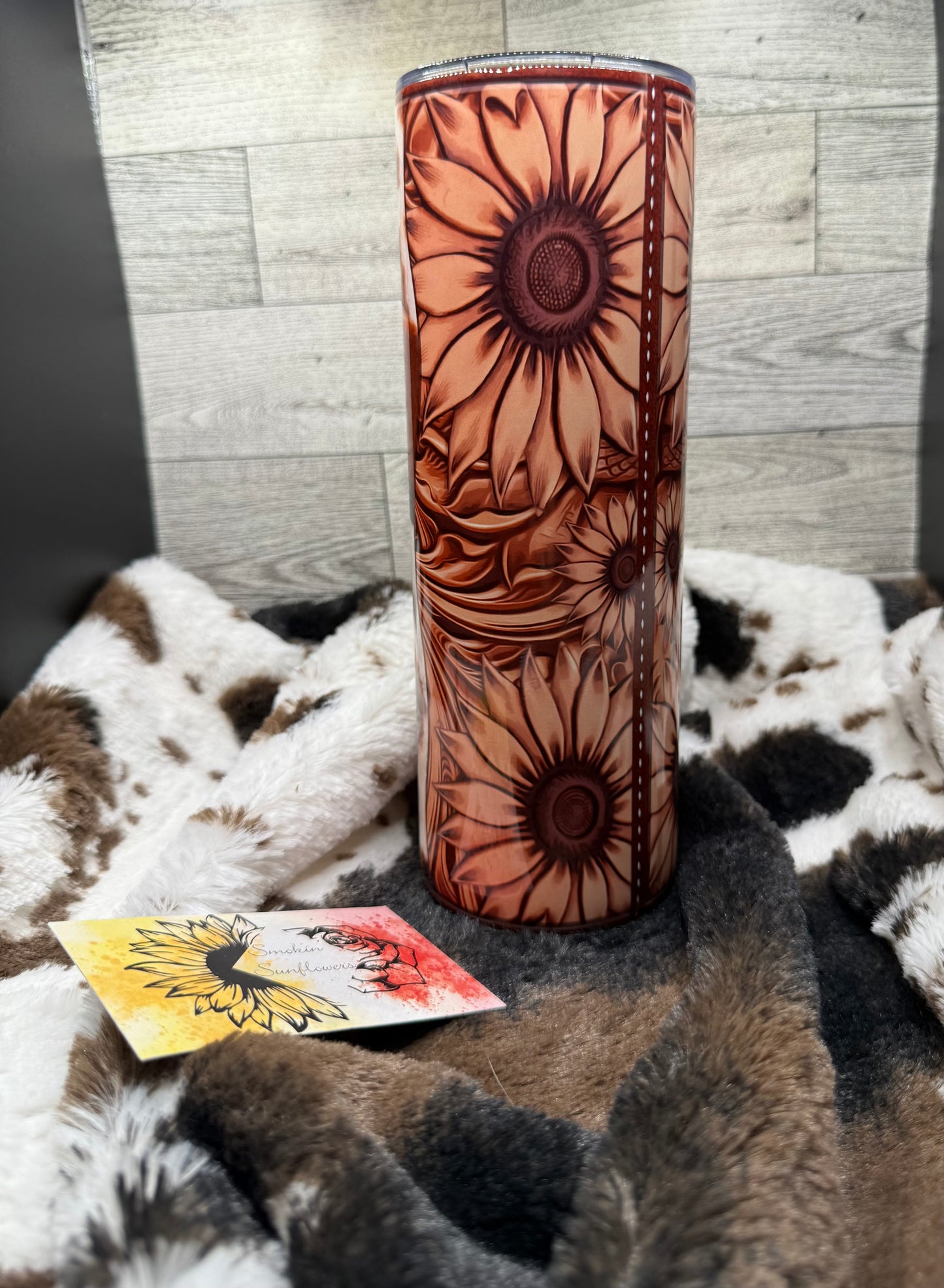 Tooled Leather Mama 20oz Tumbler