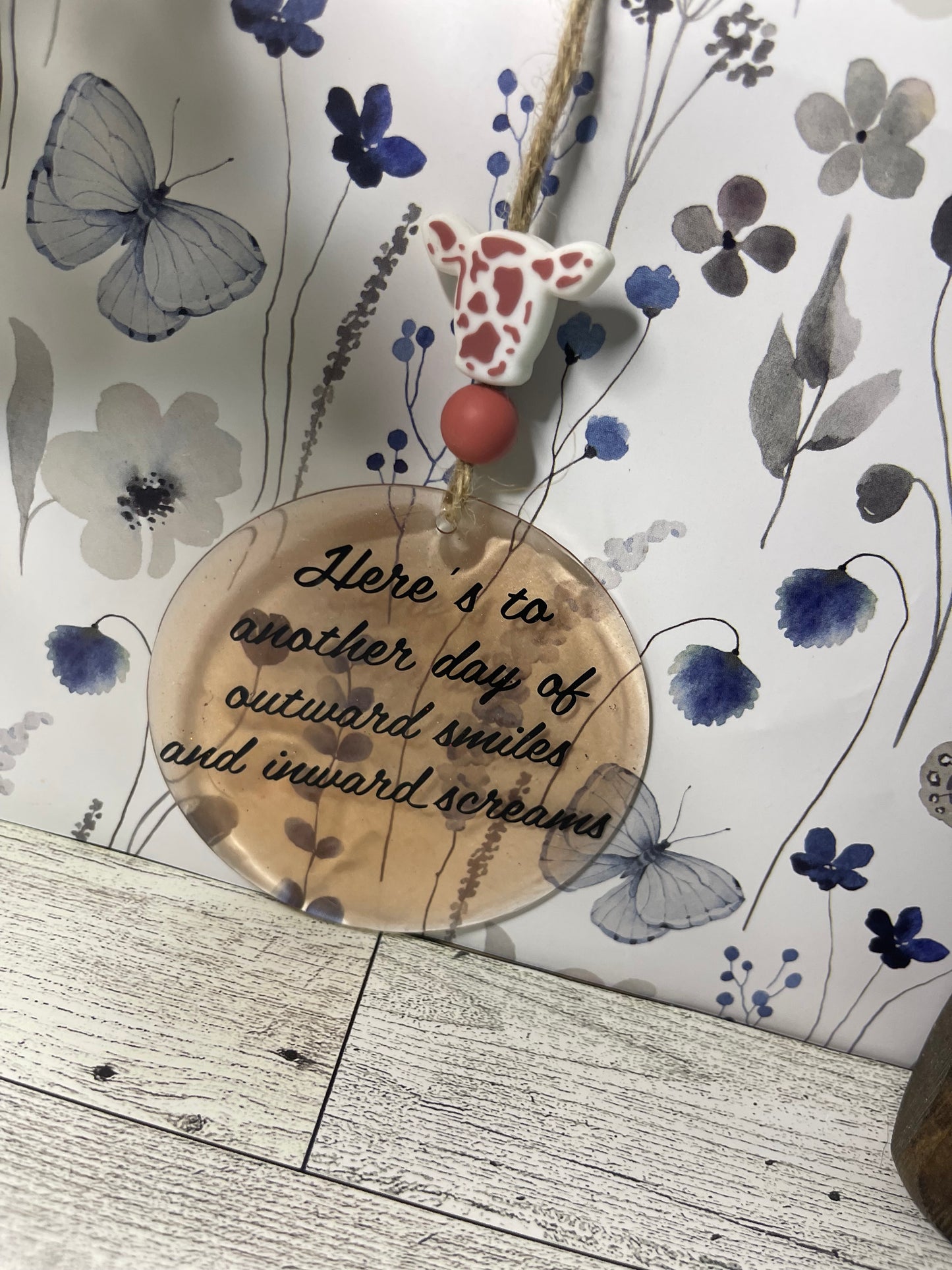 Outward Smiles Car Charm
