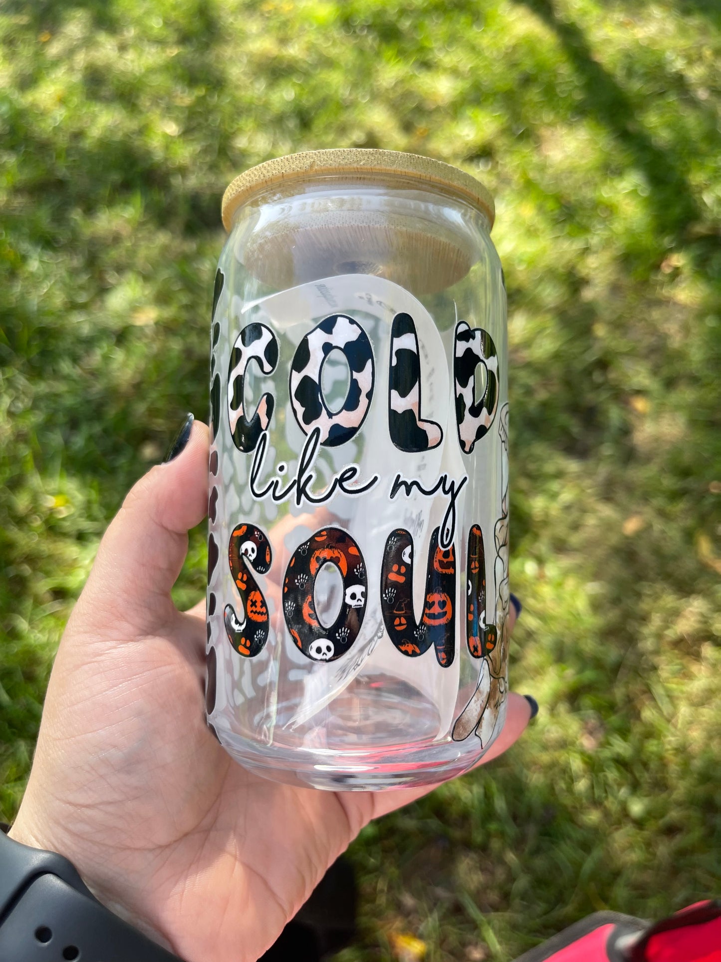 Cold Like My Soul 16oz Beer Can Cup