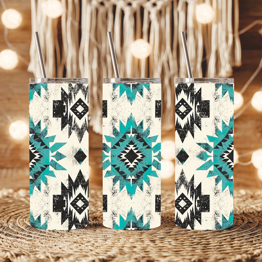 Aztec style 20oz Tumbler