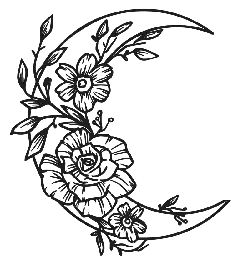 Floral Moon