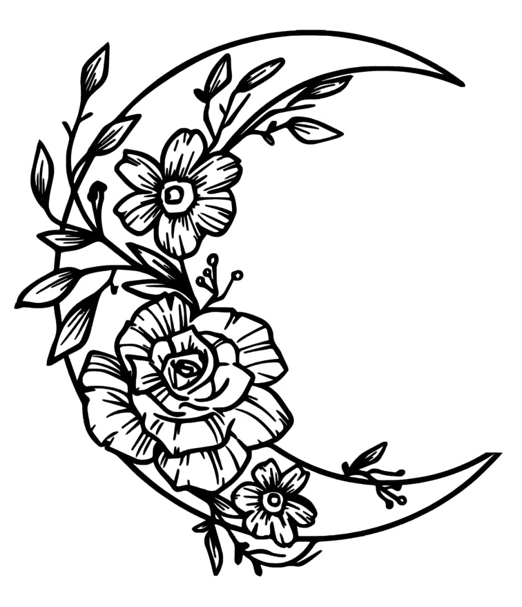 Floral Moon